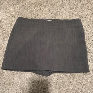 Bershka Gray Skort
